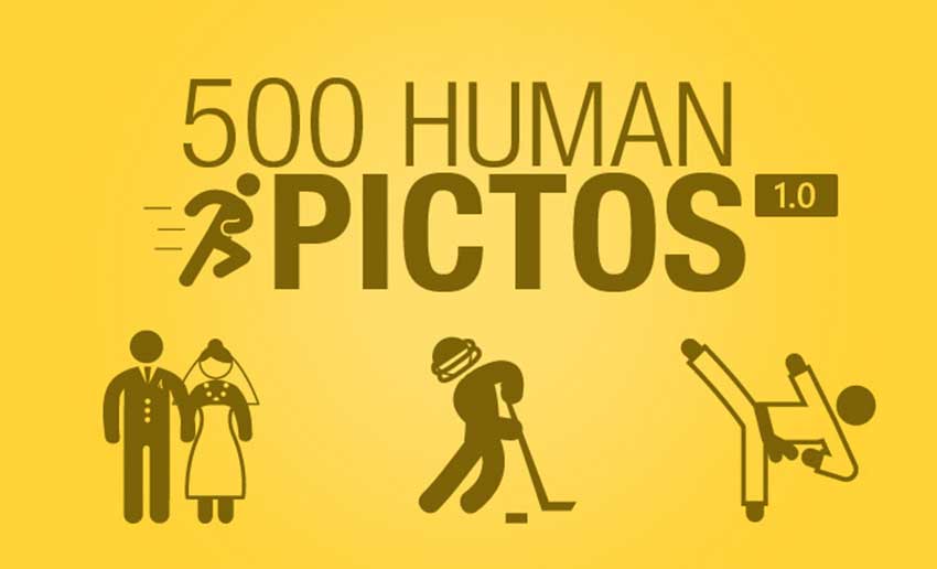 PPT素材|国外素材：500+PPT人物剪影图片(3种格式)