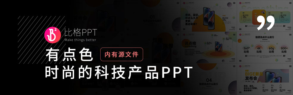 免费时尚产品介绍PPT模板下载：有各种排版