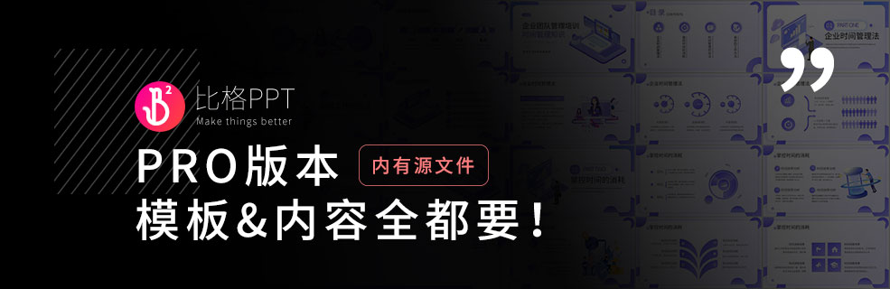 企业培训PPT模板：如何提高工作效率 进行时间管理