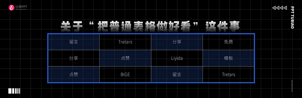 如何把工作用的表格做的好看一点